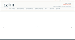 Desktop Screenshot of cairnha.com
